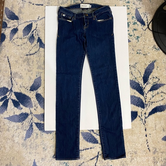 Abercrombie Girls Cute Stretch Maddy Denim Jean-14 - Picture 4 of 8